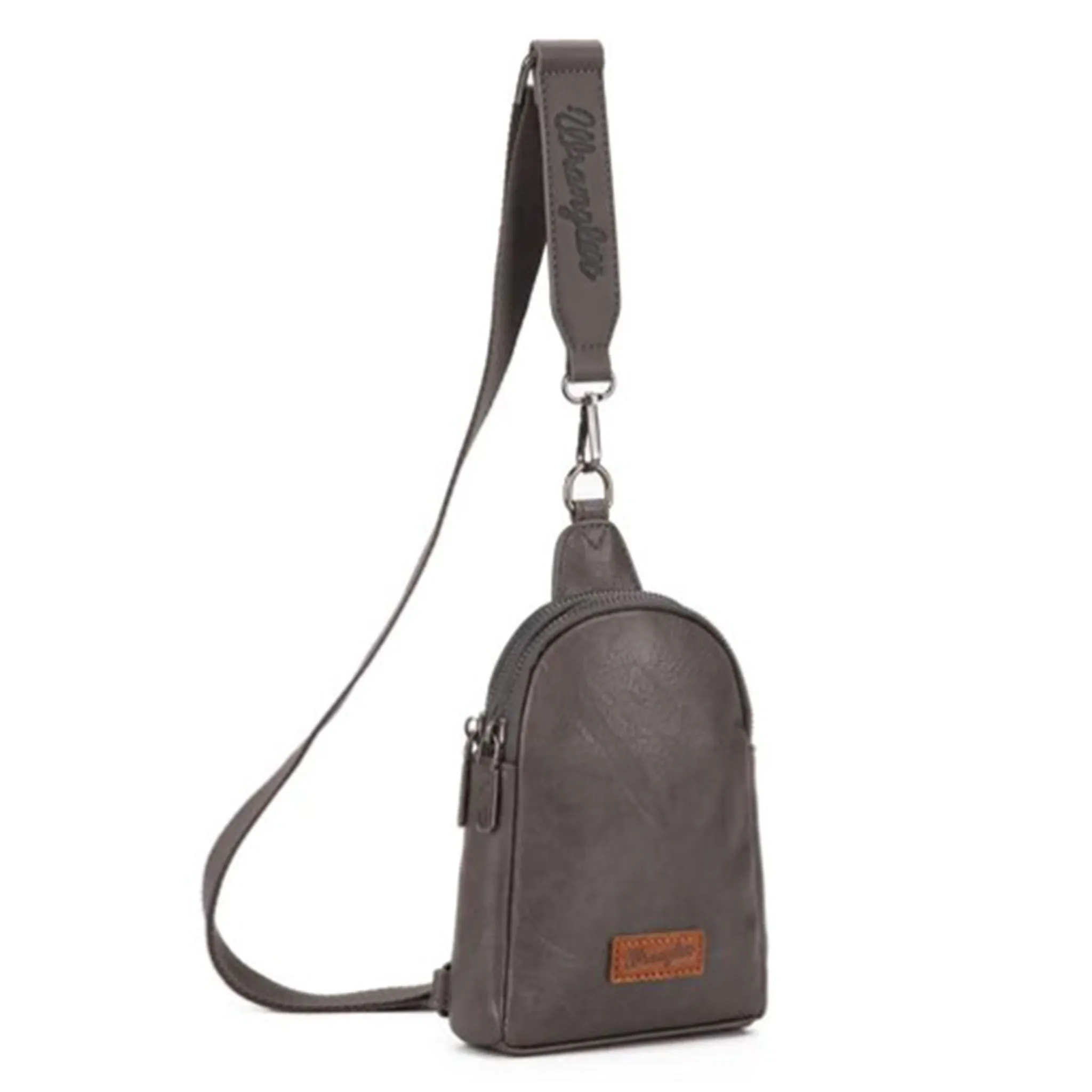 Wrangler Grey Crossbody Sling Bag