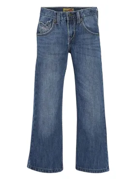 Wrangler Kids Boys 20X Vintage Boot Cut Jeans