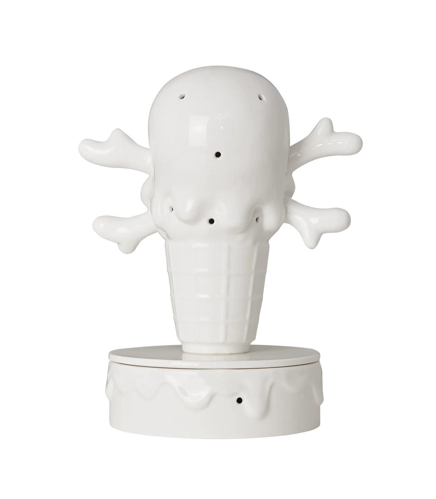 YEENJOY X ICECREAM CONES & BONES INCENSE CHAMBER - WHITE