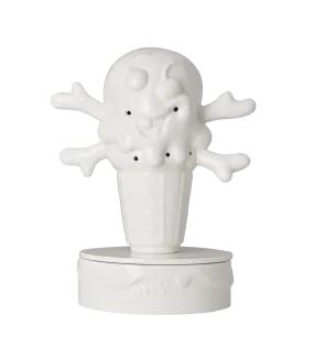 YEENJOY X ICECREAM CONES & BONES INCENSE CHAMBER - WHITE